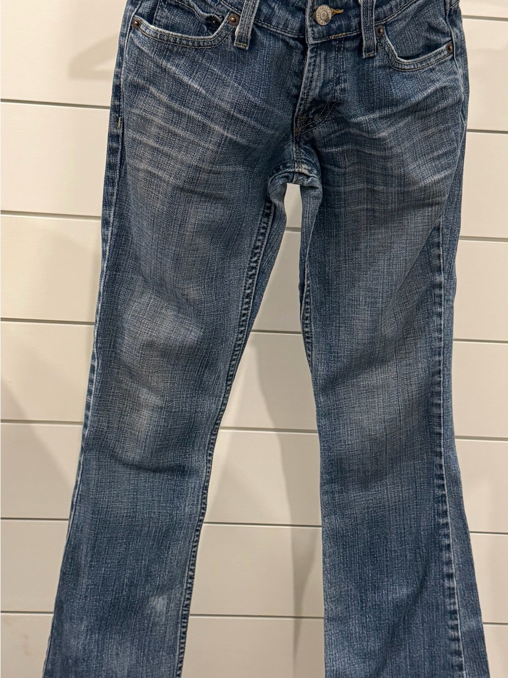 Levi's 524 Too Superlow tapered Jeans Juniors Size 1 Short